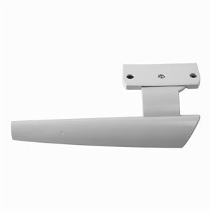 hvidt håndtag til køleskab og fryser fra Vestfrost og Vestel.